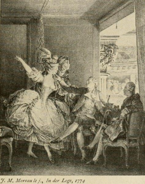 142. J. M. Moreau le j., In der Loge, 1774