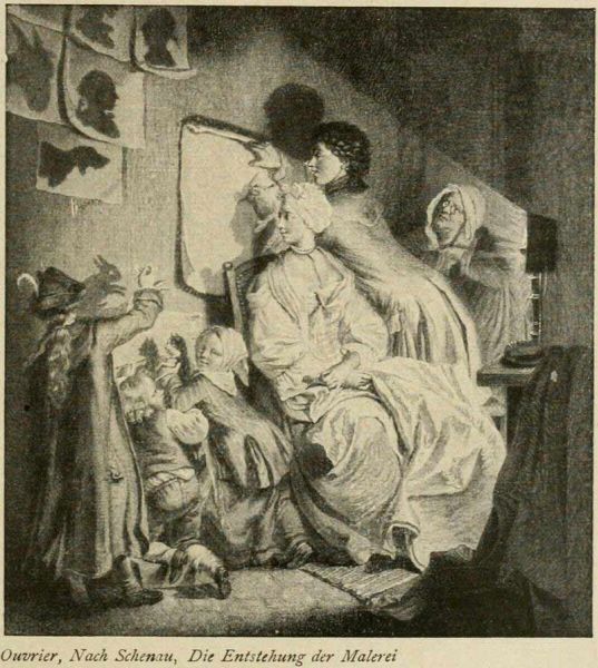 146. Ouvrier, Nach Schenau, Die Entstehung der Malerei