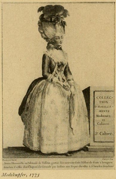 151. Modekupfer, 1775