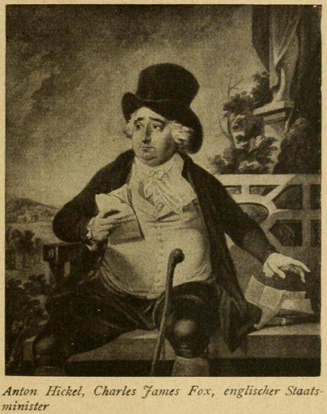 199. Anton Hickel, Charles James Fox, englischer Staatsminister