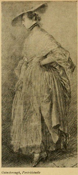 206. Gainsborough, Porträtstudie