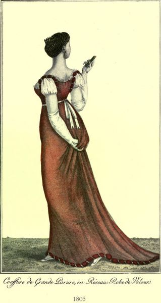 Damenmode Paris 1805