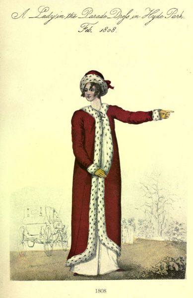 Damenmode Paris 1808