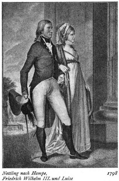 016 Nettling nach Hampe, Friedrich Wilhelm III. und Luise 1798