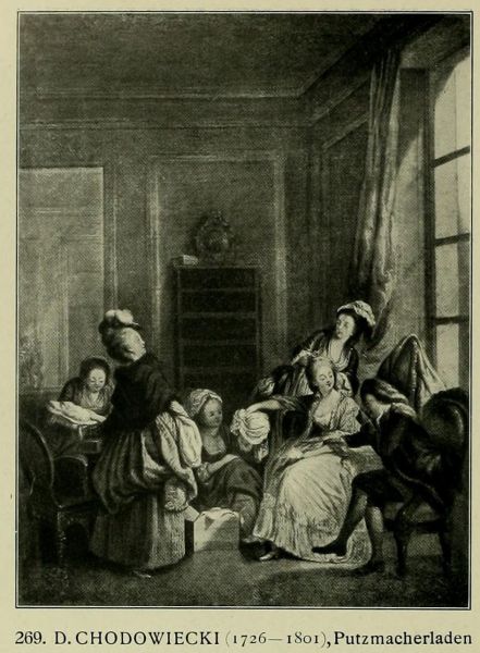 002. D. Chodowiecki (1726-1801), Putzmacherladen