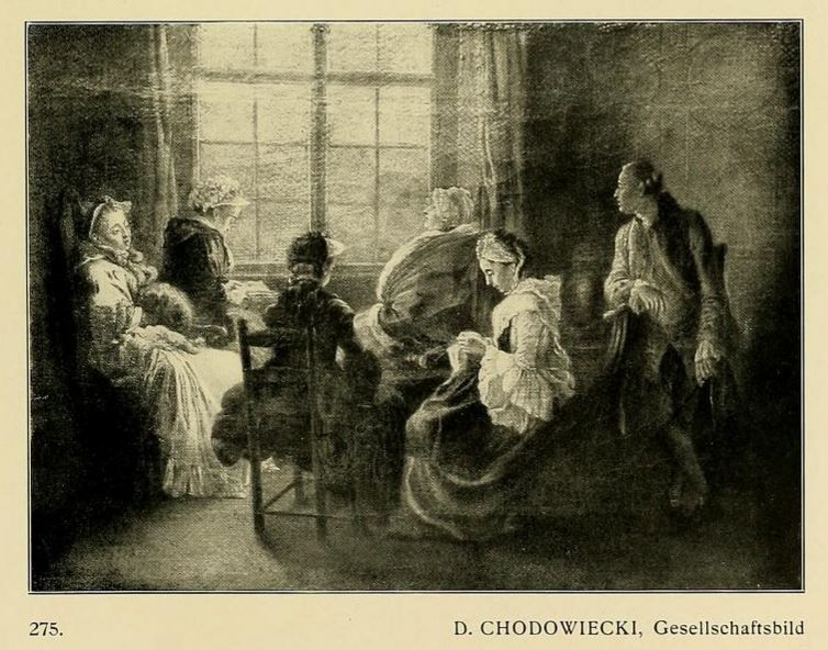 005. D. Chodowiecki (1726-1801), Gesellschaftsbild