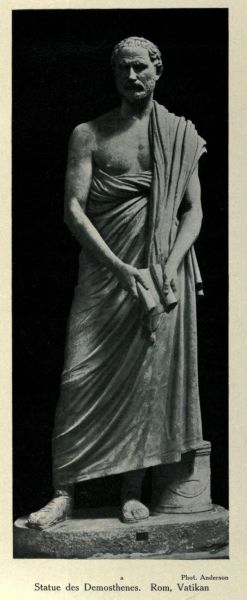 Demosthenes, Statue, Rom, Vatikan