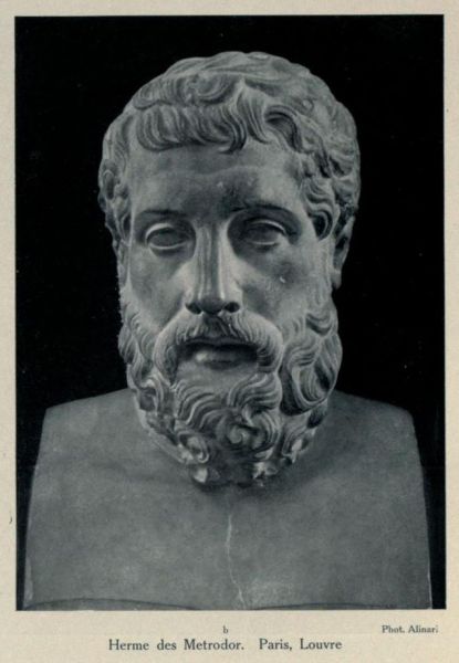 Metrodor, Herme, Paris, Louvre
