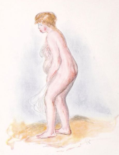 000. Renoir.  Akt. Nach dem Bade