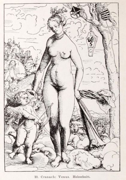 010. Cranach. Venus. Holzschnitt