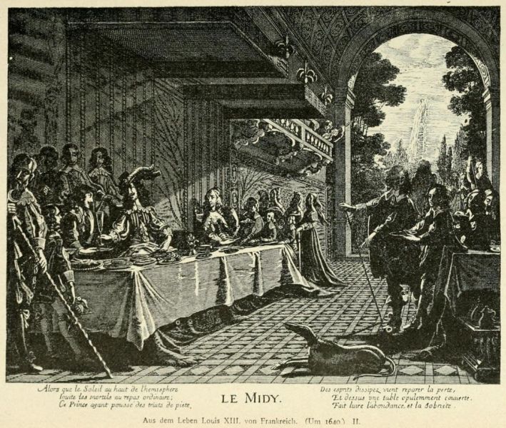 MA 160 Aus dem Leben Louis XIII. von Frankreich (Um 1640)