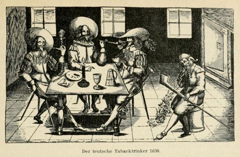 MA 163 Der deutsche Tabaktrinker 1630