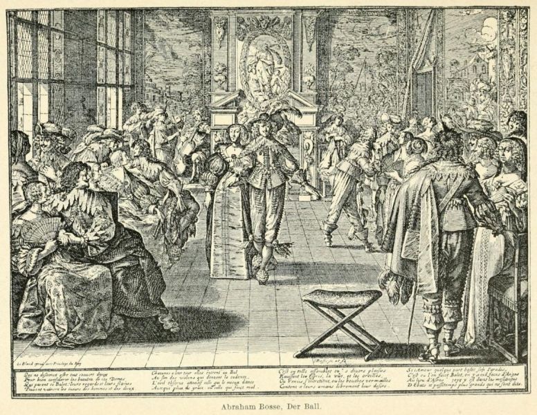 MA 177 Abraham Bosse, Der Ball