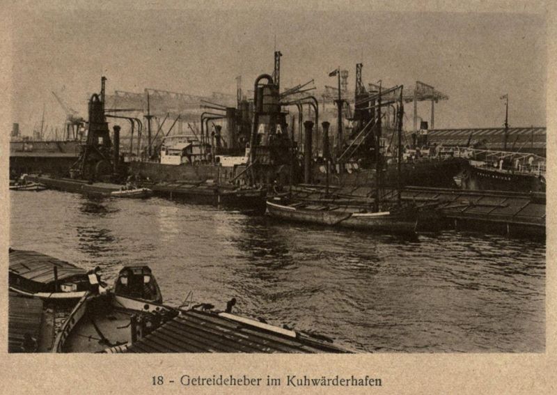 Hamburg 018 Getreideheber im Kuhwärderhafen