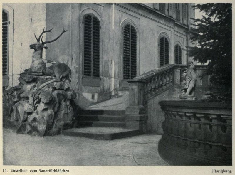 014 Moritzburg, Einzelheit vom Favoritschlösschen