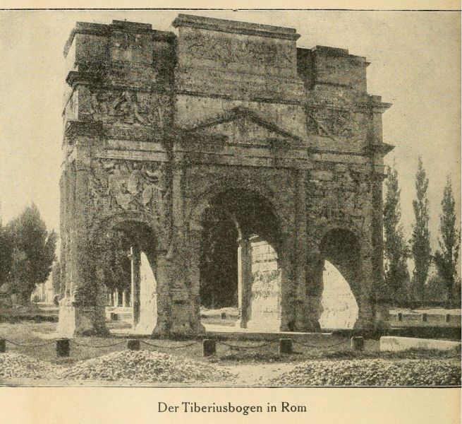 008 Der Tiberiusbogen in Rom