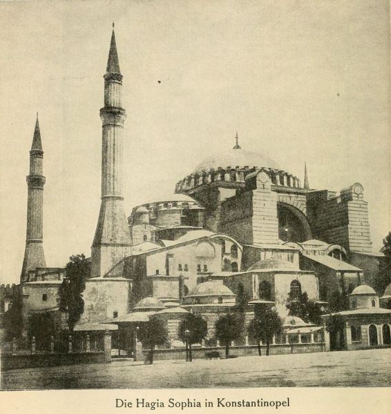 013 Die Hagia Sophia in Konstantinopel
