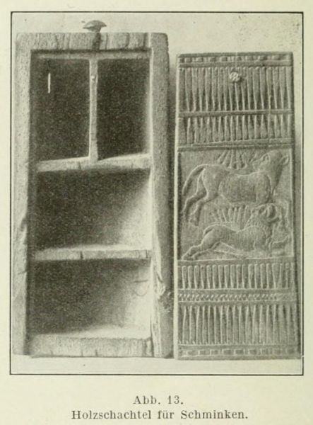 Ägypten 013 Holzschachtel für Schminken
