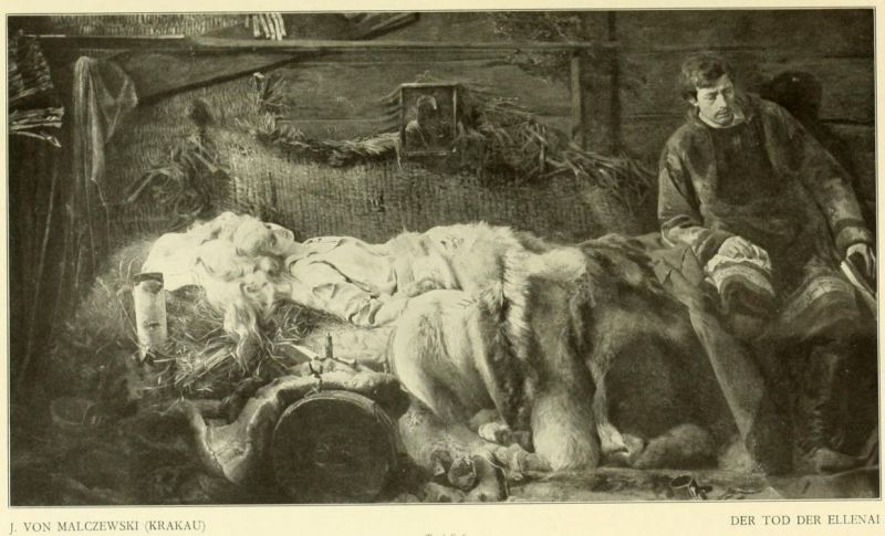 007 Jacek von Malczewski, Der Tod der Ellenai
