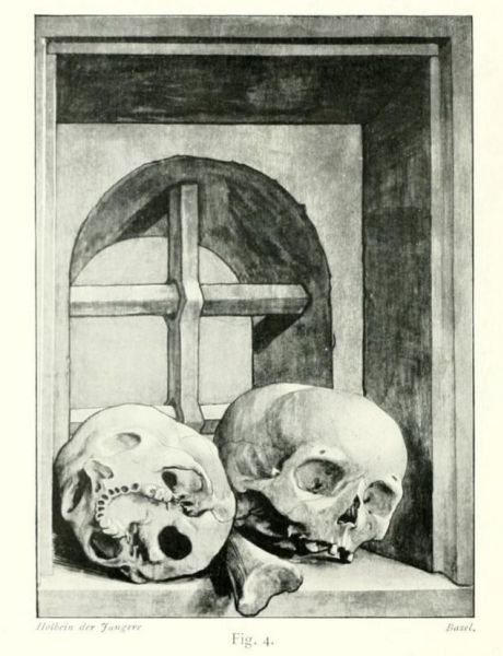 004 Schädel. Hans Holbein