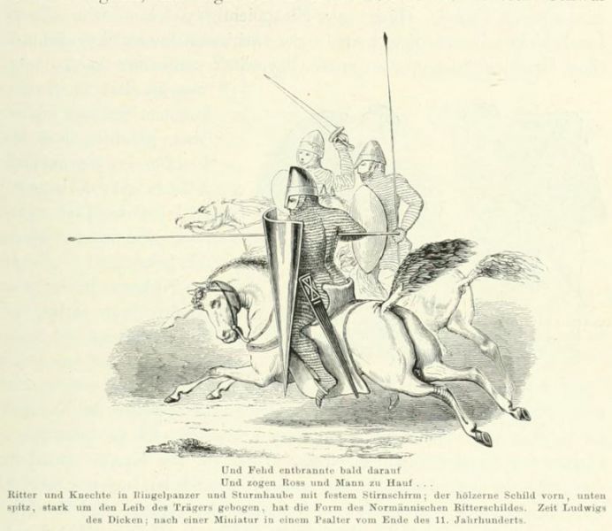 011 Ritter und Knechte in Ringelpanzer