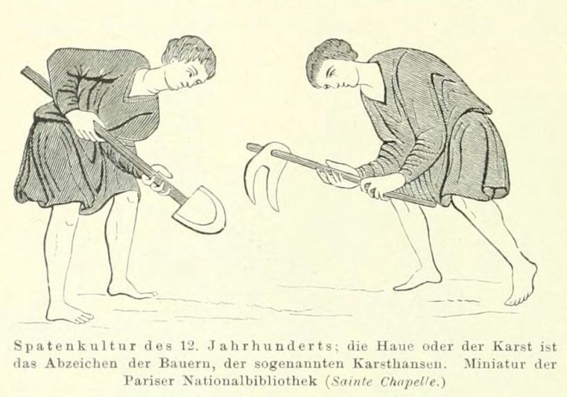 012 Spatenkultur des 12. Jahrhunderts