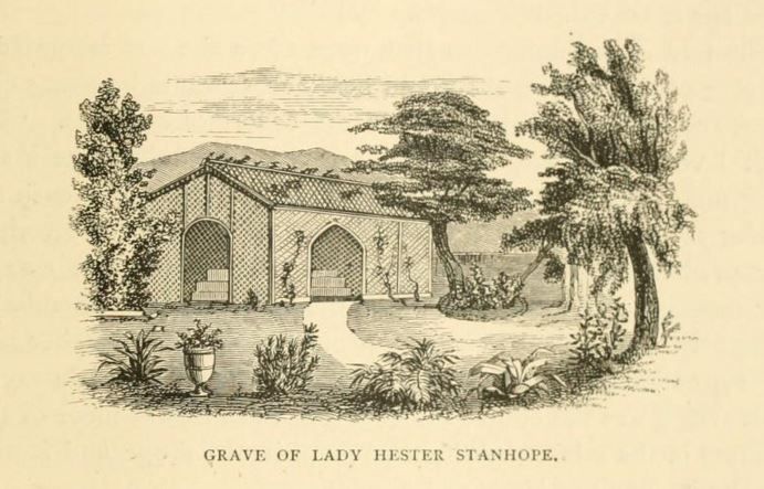 007 Grave of Lada Hester Stanhope