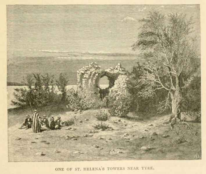 012 One of St. Helenas Towers near Tyre