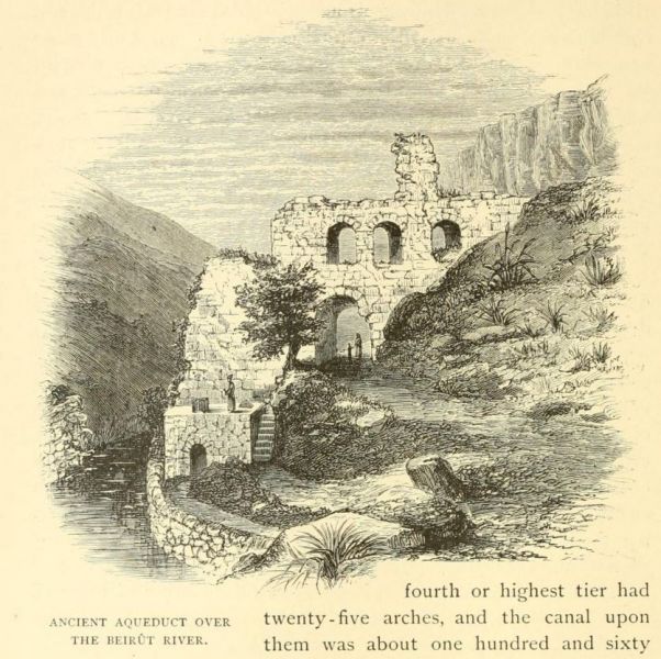 017 Ancient Aquaduct over the Beirut River