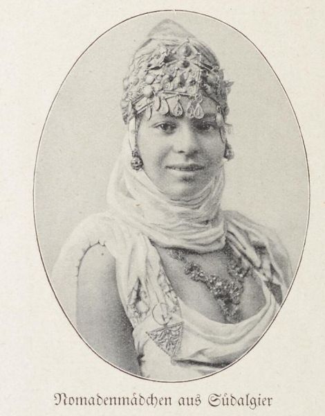 01 Nomadenmädchen aus Südalgier