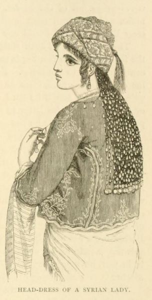 035 Head-Dress of a syrian Lady