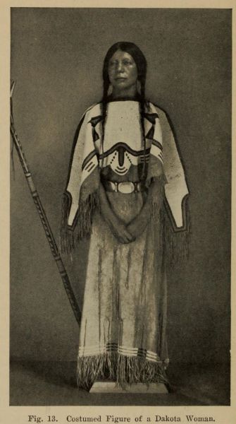 Indianer. Dakota Frau