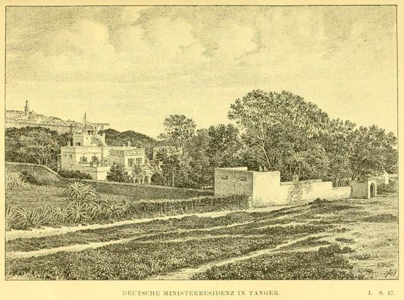 S. 017. Deutsche Ministerresidenz in Tanger
