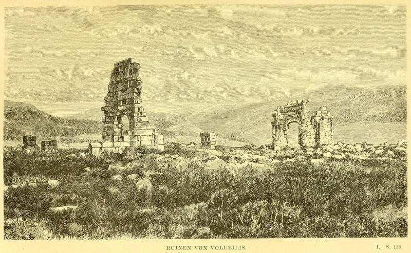 S. 180. Ruinen von Volubilis