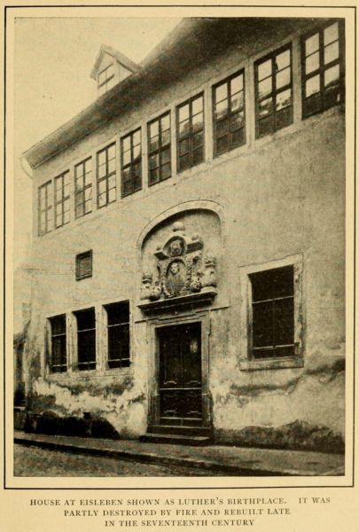 04. House at Eisleben shown as Luthers Birthplace