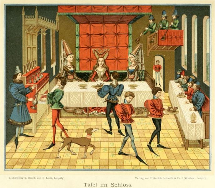 MA 000 Tafeln im Schloss