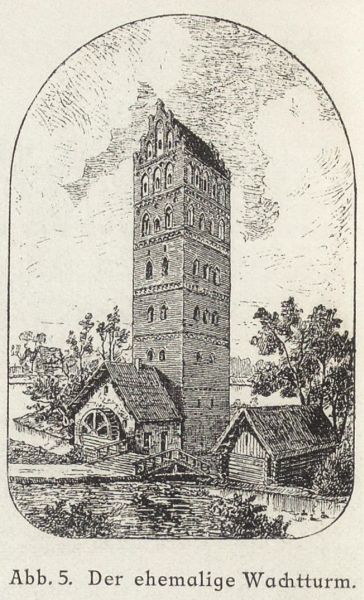 005 Riga, Der ehemalige Wachtturm