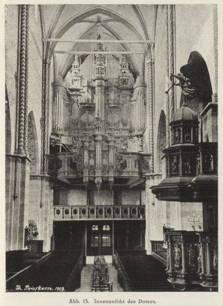 015 Riga, Innenansicht des Domes