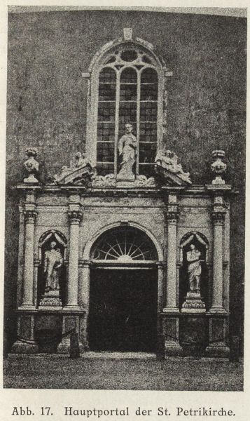 017 Riga, Hauptportal der St. Petrikirche