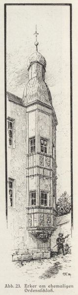 023 Riga, Erker am ehemaligen Ordensschloss