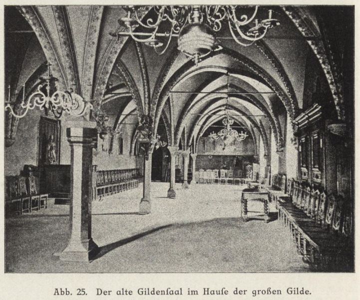 025 Riga, Der alte Gildensaal im Hause der großen Gilde