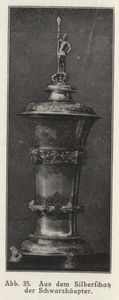 035 Riga, Aus dem Silberschatz der Schwarzhäupter