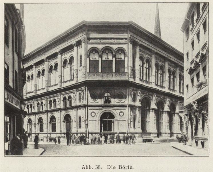 038 Riga, Die Börse