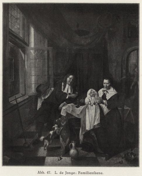 047 L. de Jonge, Familienzene