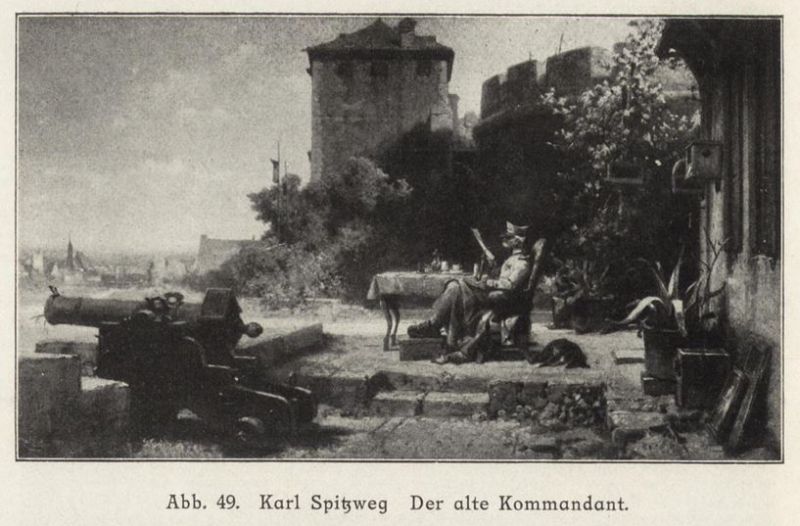 049 Karl Spitzweg, Der alte Kommandant
