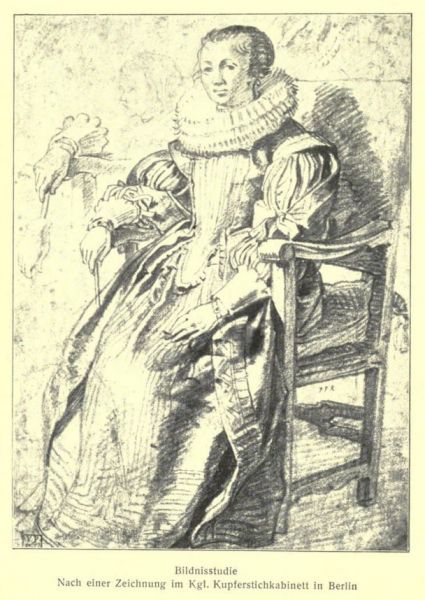 000. Rubens, Bildnisstudie