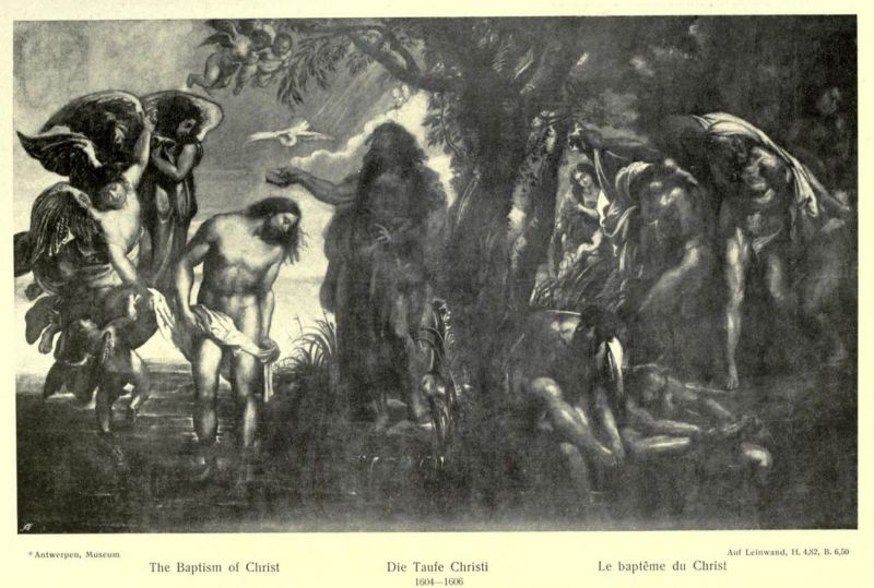 022. Rubens, Die Taufe Christi, 1604-1606
