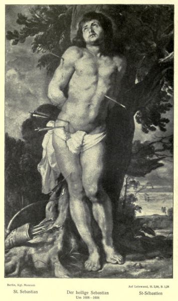 032. Rubens, Der heilige Sebastian, Um 1606-1608