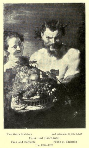 049. Rubens, Faun und Bacchantin, Um 1610-1612