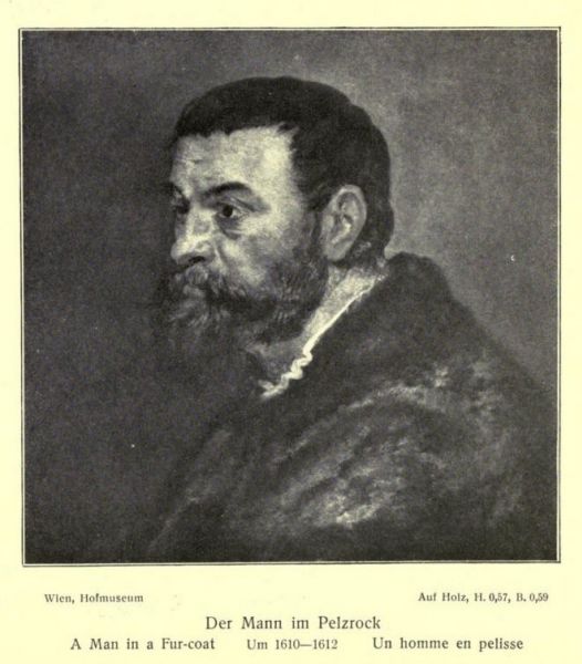 058. Rubens, Der Mann im Pelzrock, Um 1610-1612